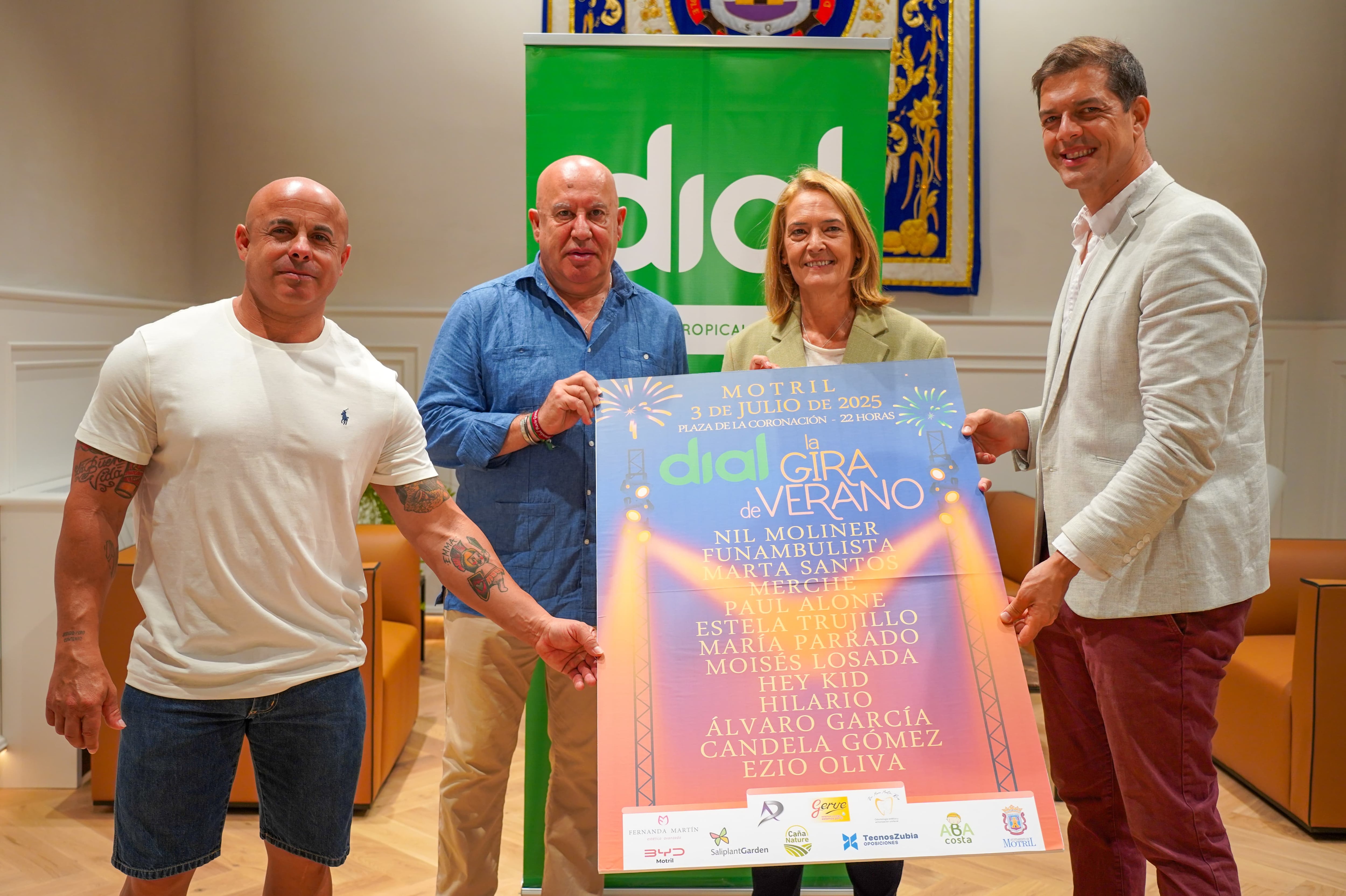 Presentación Gira de Verano Cadena Dial Motril (Granada)
