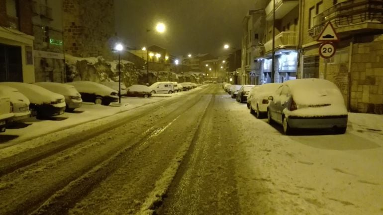 Aspecto de la Ronda de la Feria sobre las 7 de la mañana del miércoles