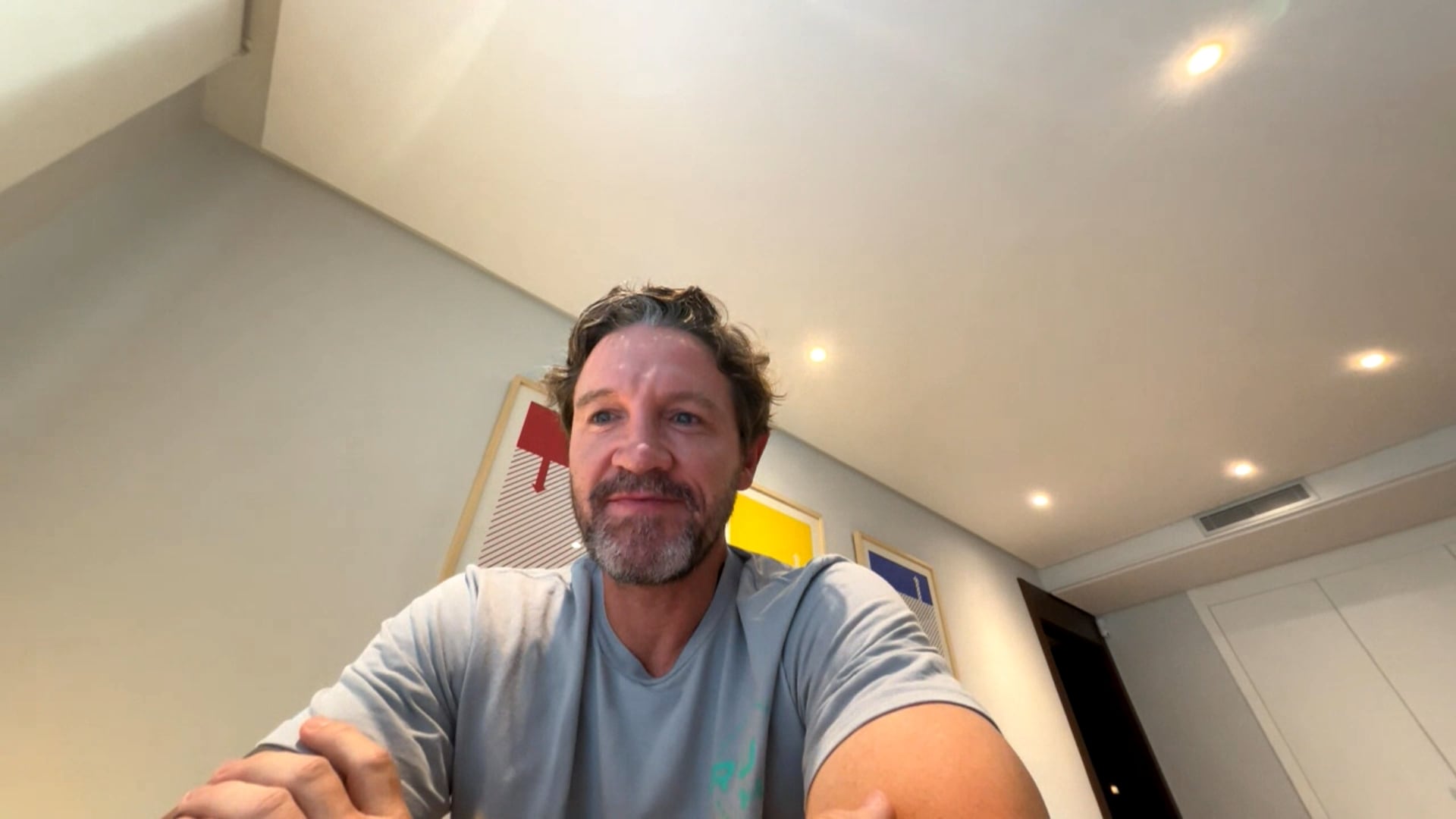 Miguel Ángel Ferrer 'Mista' atiende a Radio Murcia.