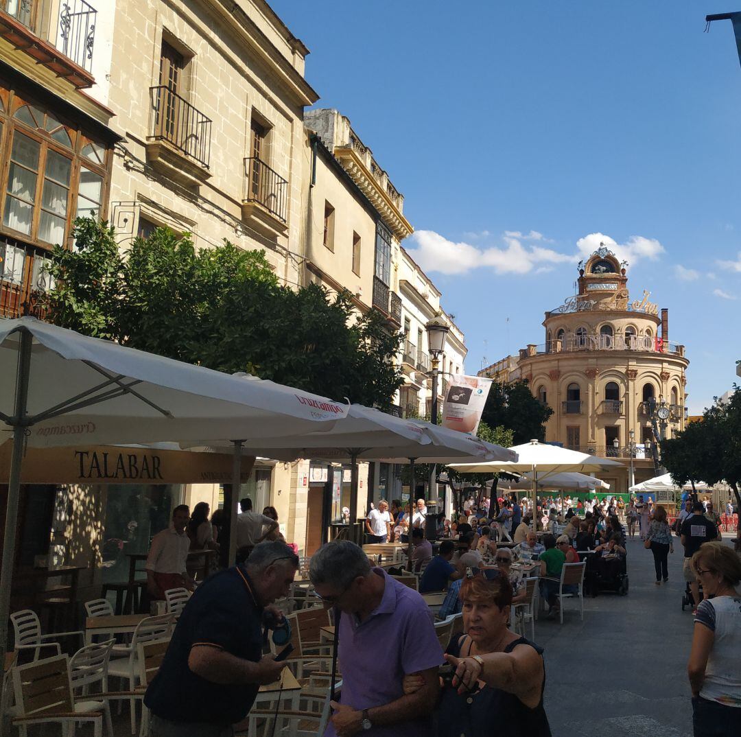 Imagen del centro de la Jerez