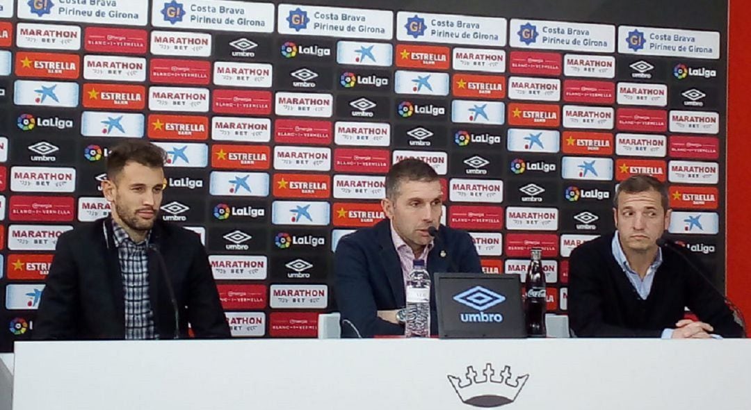 Stuani, Delfí Geli i Quique Cárcel