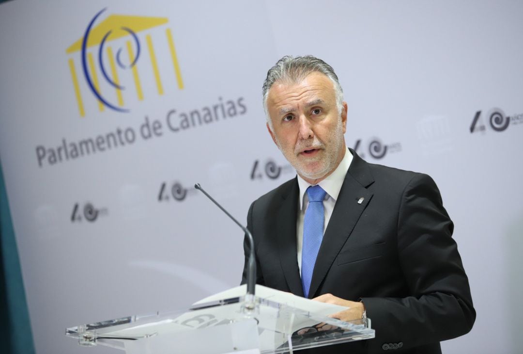 El presidente de Canarias, Ángel Víctor Torres 