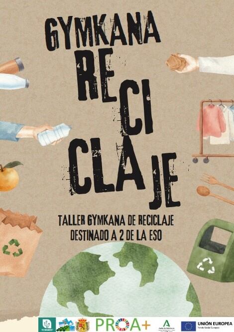 Cartel del taller de Reciclaje