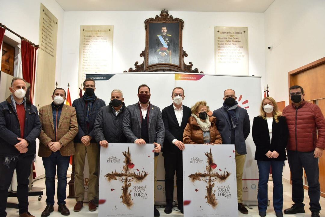 La Semana Santa de Lorca 2022 tiene como cartel anunciador la obra titulada &#039;Testamento de arena&#039;.