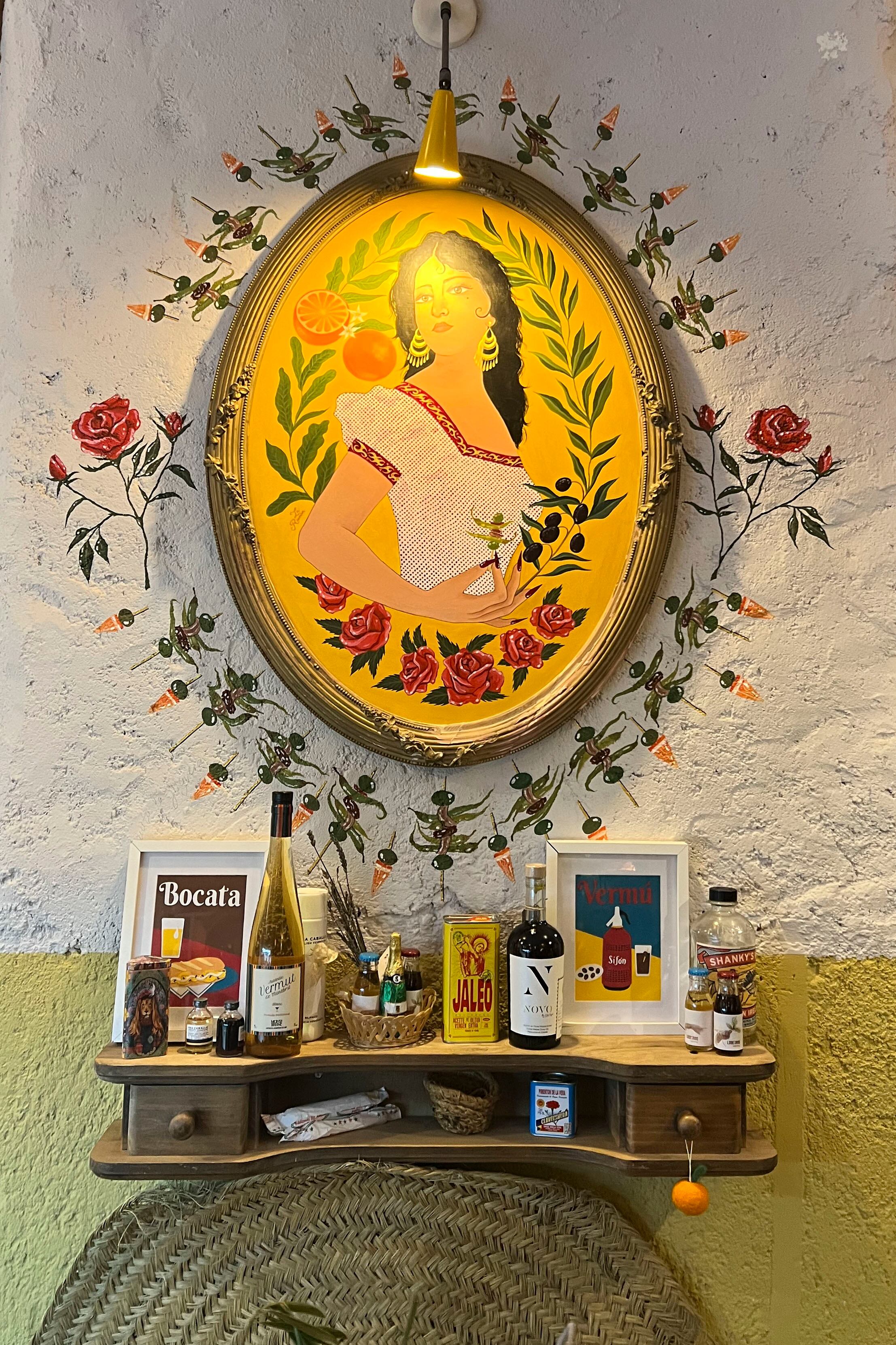 Tienda de Comestibles Barea de Madrid.