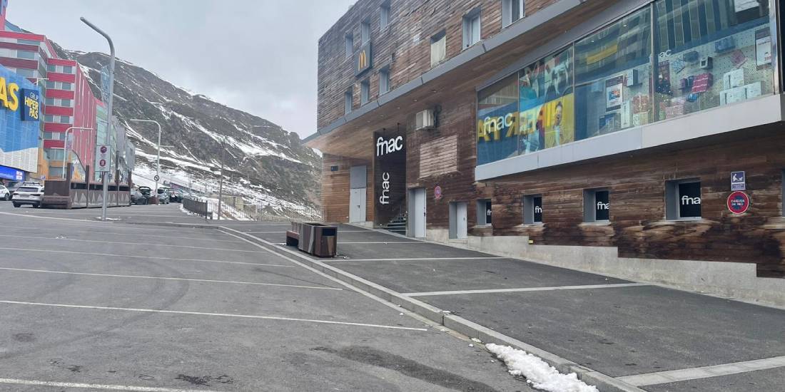 Un carrer del Pas de la Casa en una imatge d'arxiu