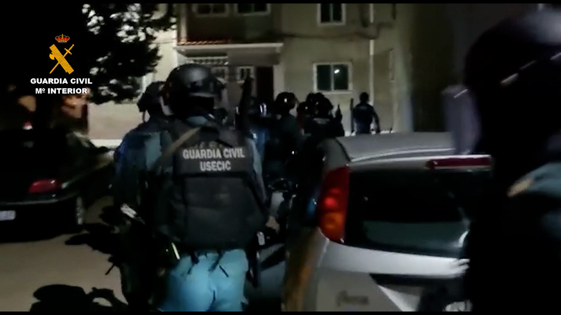 Operacion de la Guardia Civil en Tarancón