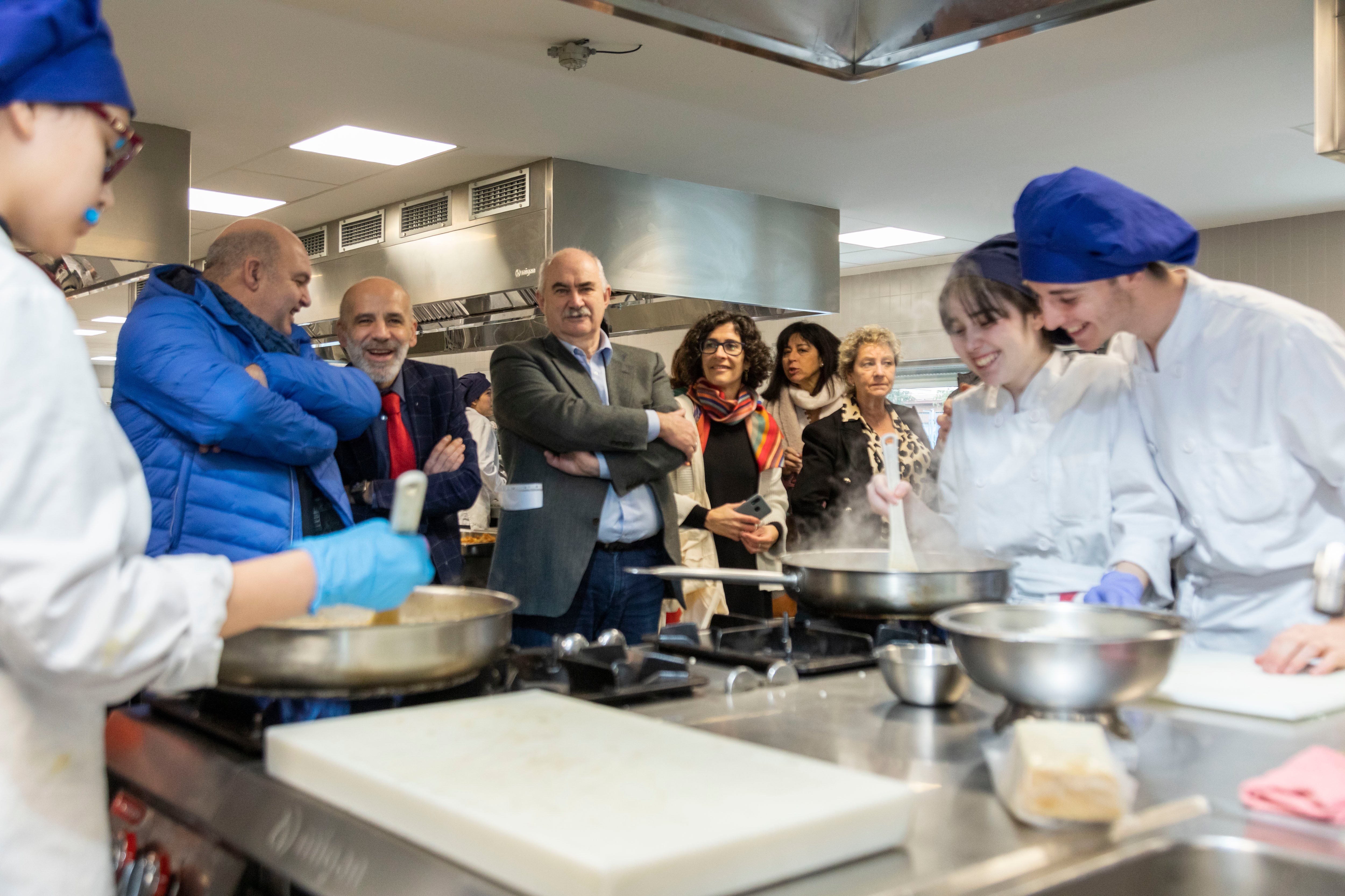 Reyno Gourmet celebra el 20º aniversario de la Producción Integrada en una jornada con estudiantes de hostelería