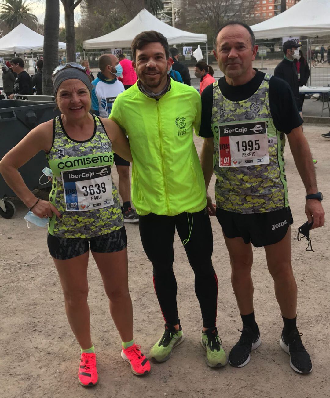 Excelente nivel de los atletas del Club Atletismo Elda en Valencia