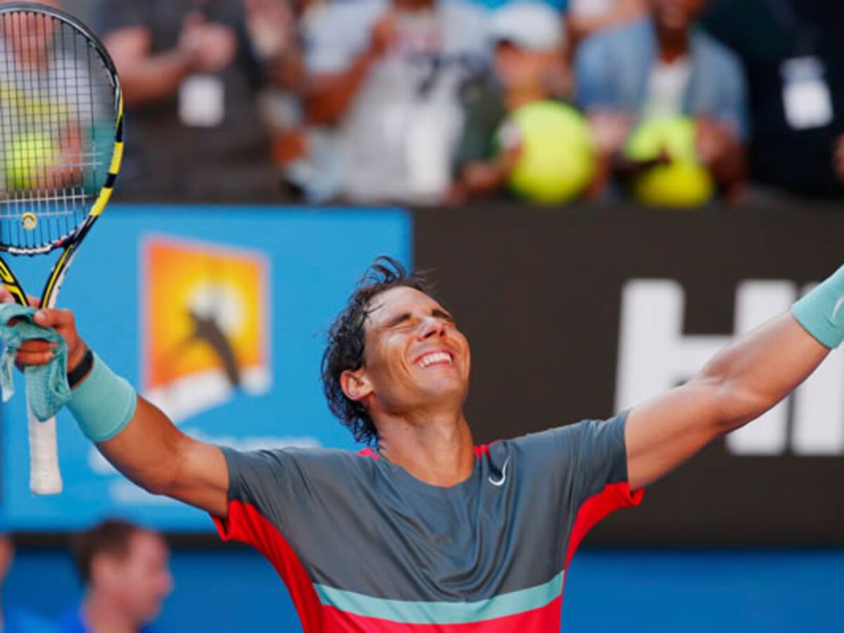 Nadal escapa de Dimitrov con sufrimiento y se coloca en las semifinales de Australia