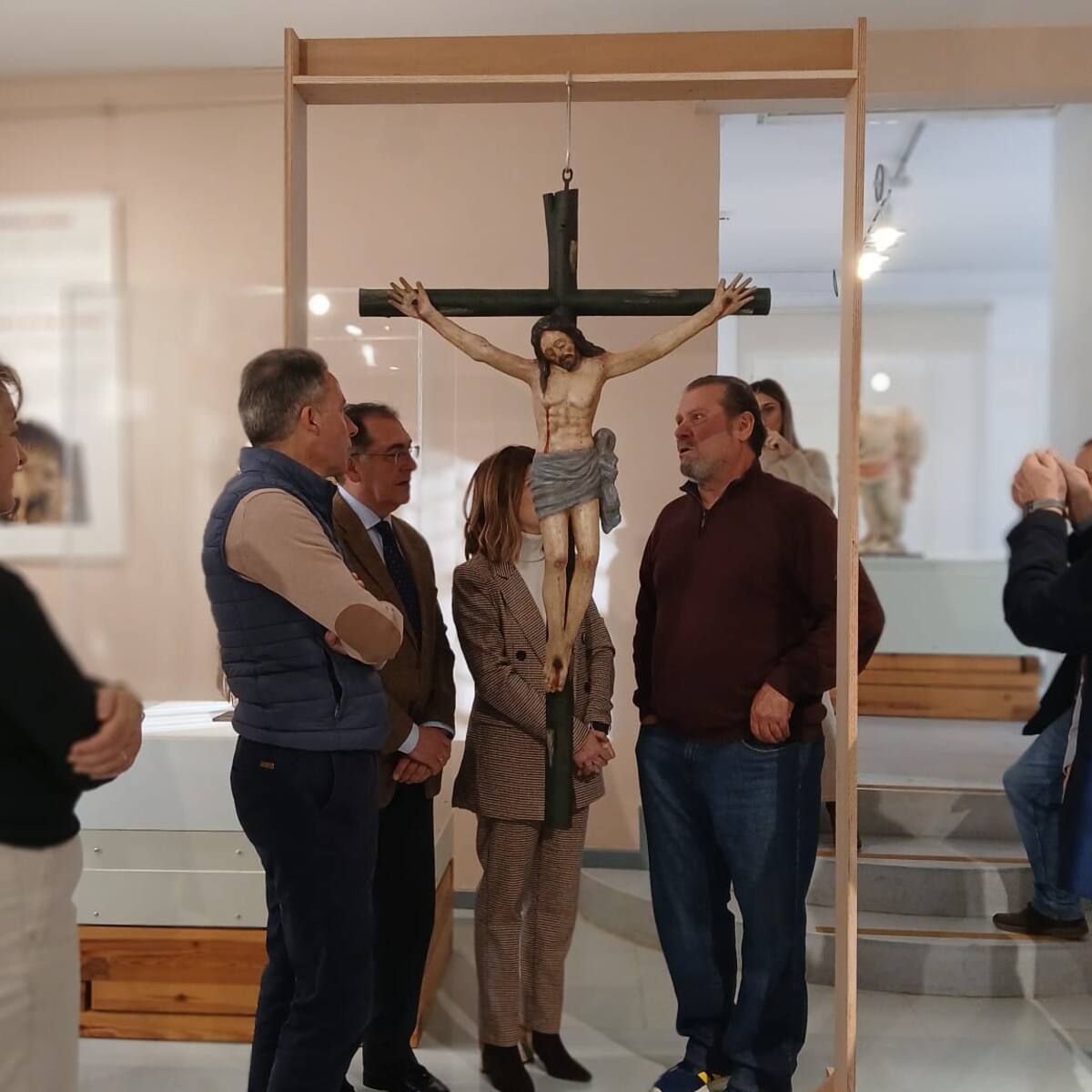 Restauran el Cristo de la Cárcel de Lorca