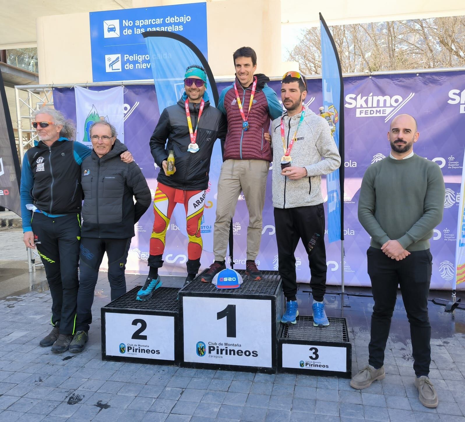 Daniel Izquierdo de Peña Guara fue uno de los medallistas aragoneses