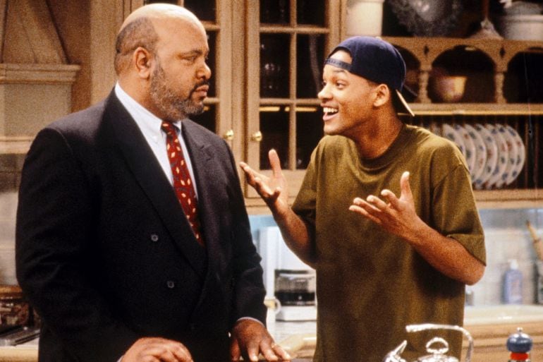 El tío Phil (James Avery) y su sobrino Will (Will Smith) en &#039;El Príncipe de Bel-Air&#039;