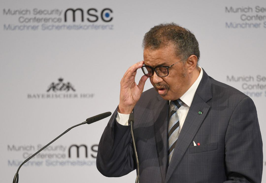 El director de la OMS, Tedros Adhanom Ghebreyesus.