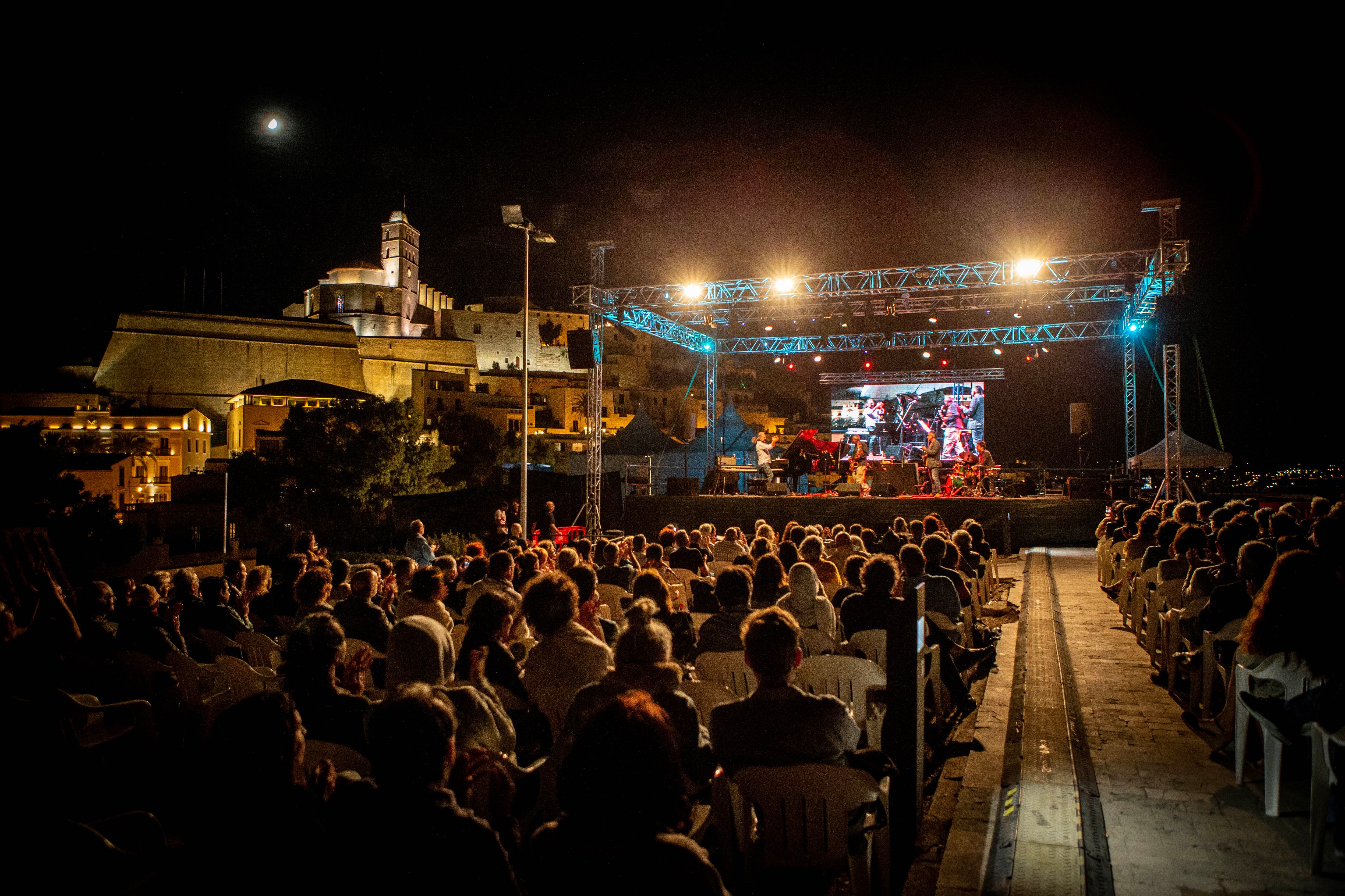 Imagen de un concierto facilitada por el Ayuntamiento de Ibiza