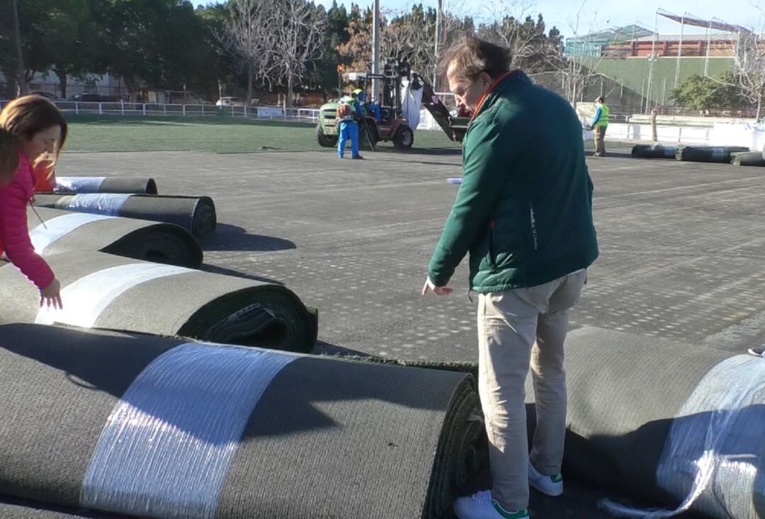 El concejal de Deportes, Jesús Pareja