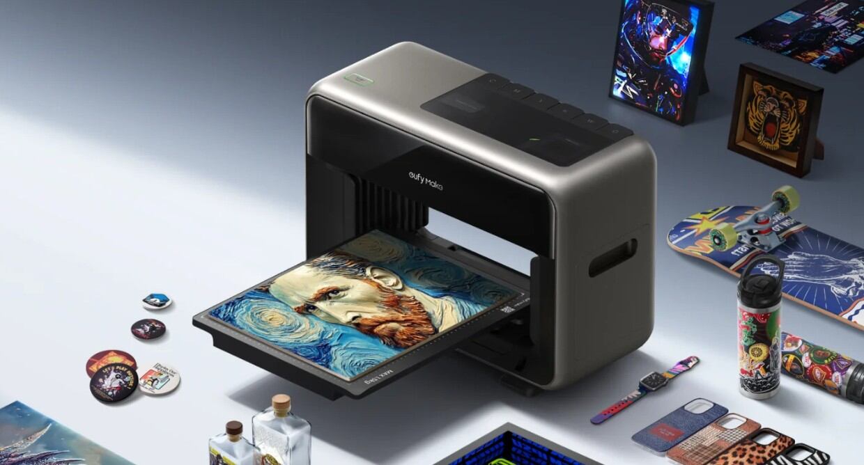 Así es la eufyMake UV Printer E1.