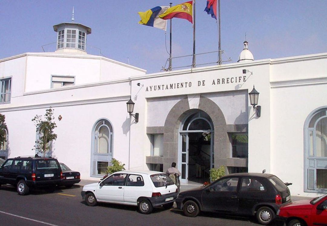 Fachada del Ayuntamiento de Arrecife.