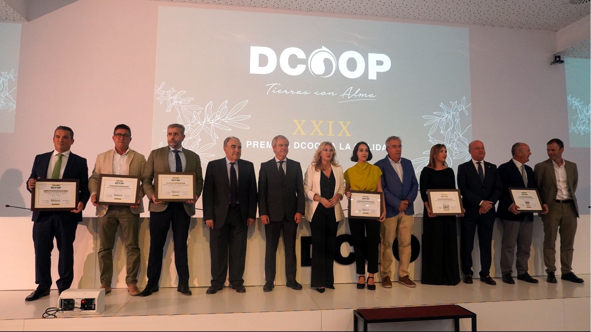 Entrega de los XXIX Premios DCOOP a la Calidad del Aceite de Oliva