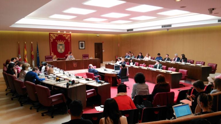 Pleno extraordinario celebrado este viernes
