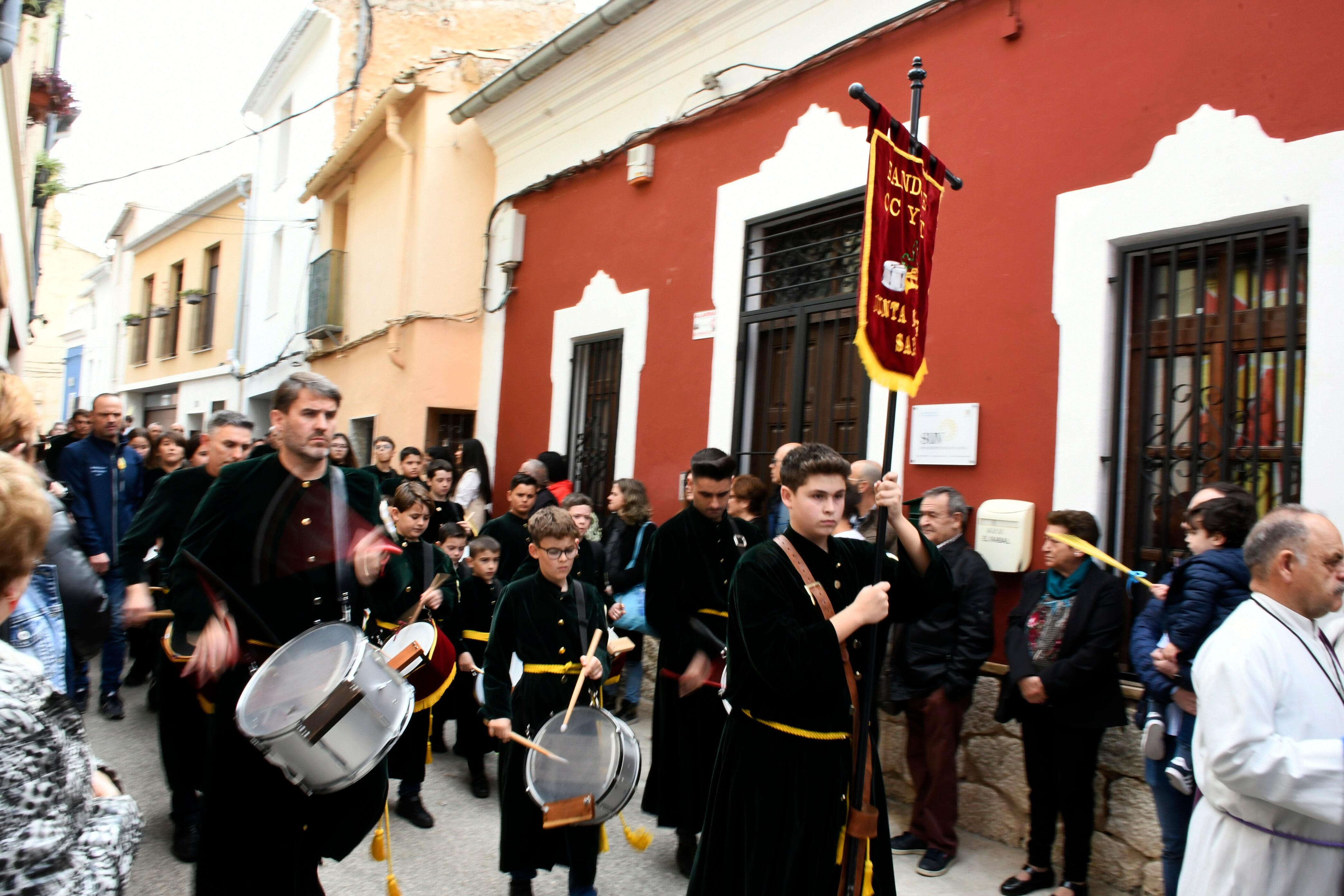 Momento de la procesión