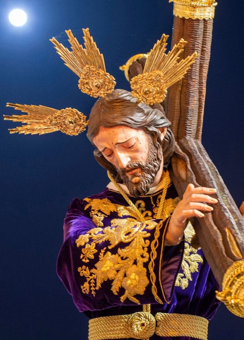 Nazareno de Alcalá de los Gazules. Autor Montes de Oca. Foto Consejo de Hermandades de Alcalá.