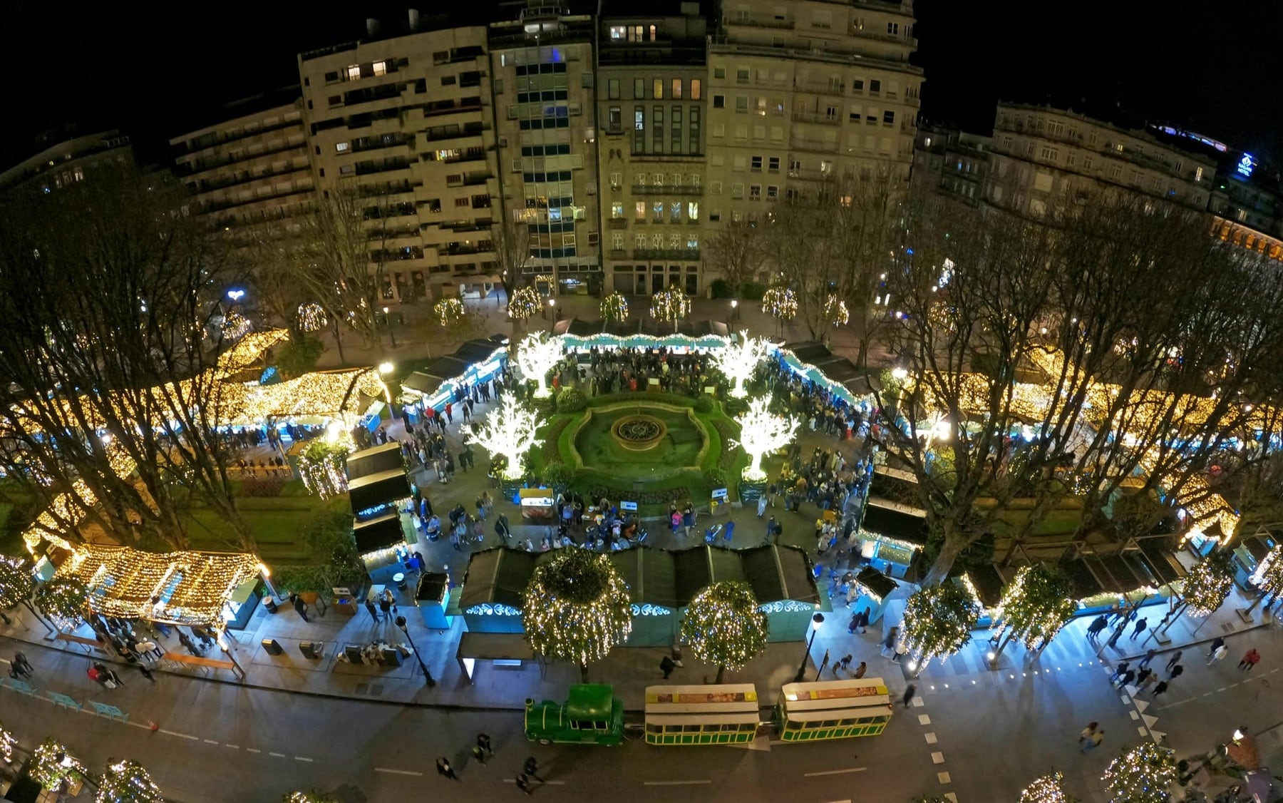 Mercadillo de Navidad de Vigo, Cíes Market, instalado en la Alameda