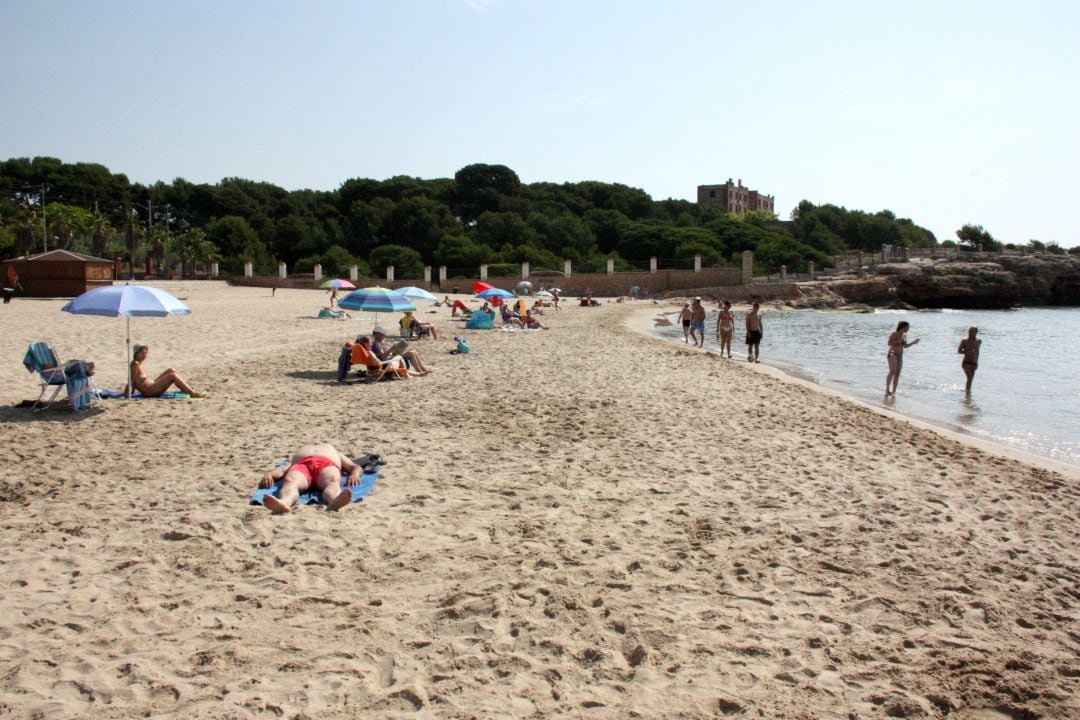 Platja de l&#039;Arrabassada de Tarragona. 