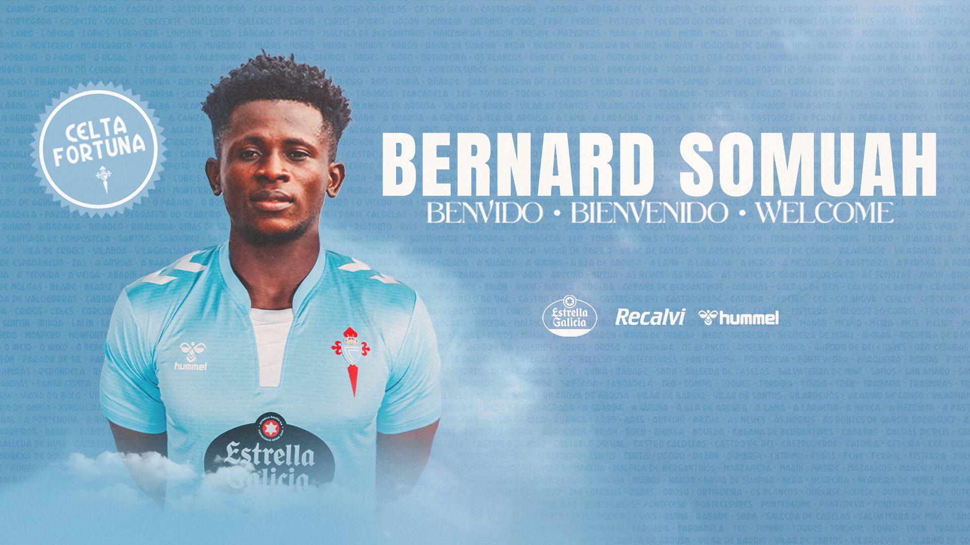 EL Celta Fortuna se refuerza con Bernard Somuah