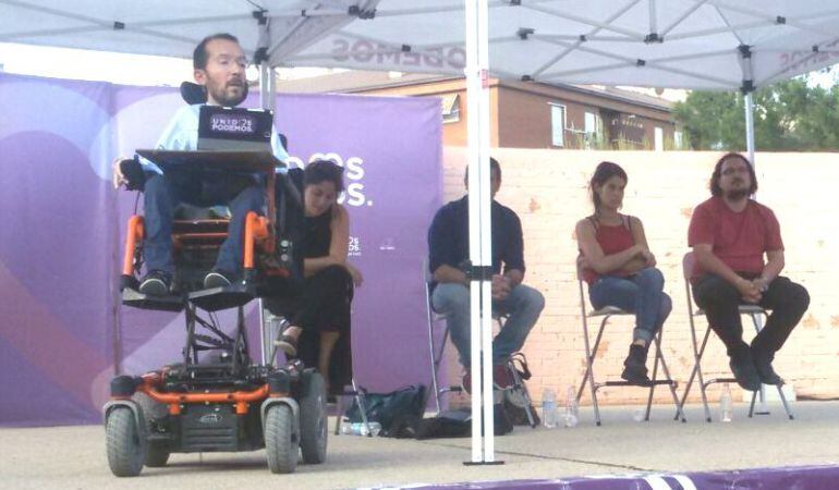 Echenique se ha mostrado confiado en superar al PP en votos