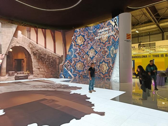 Stand de Aragón en Fitur