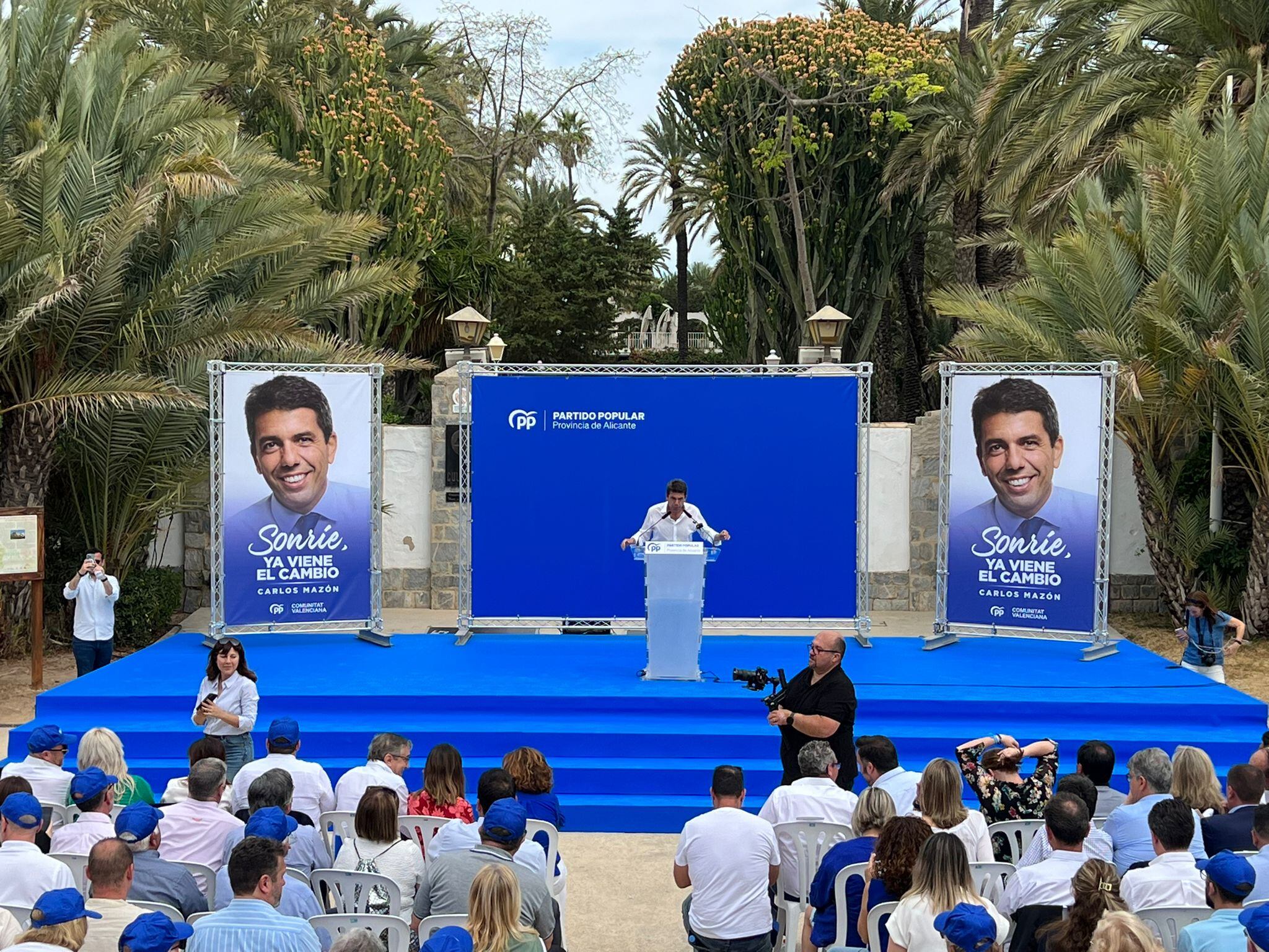 Carlos Mazón, presidente del PPCV en Elche