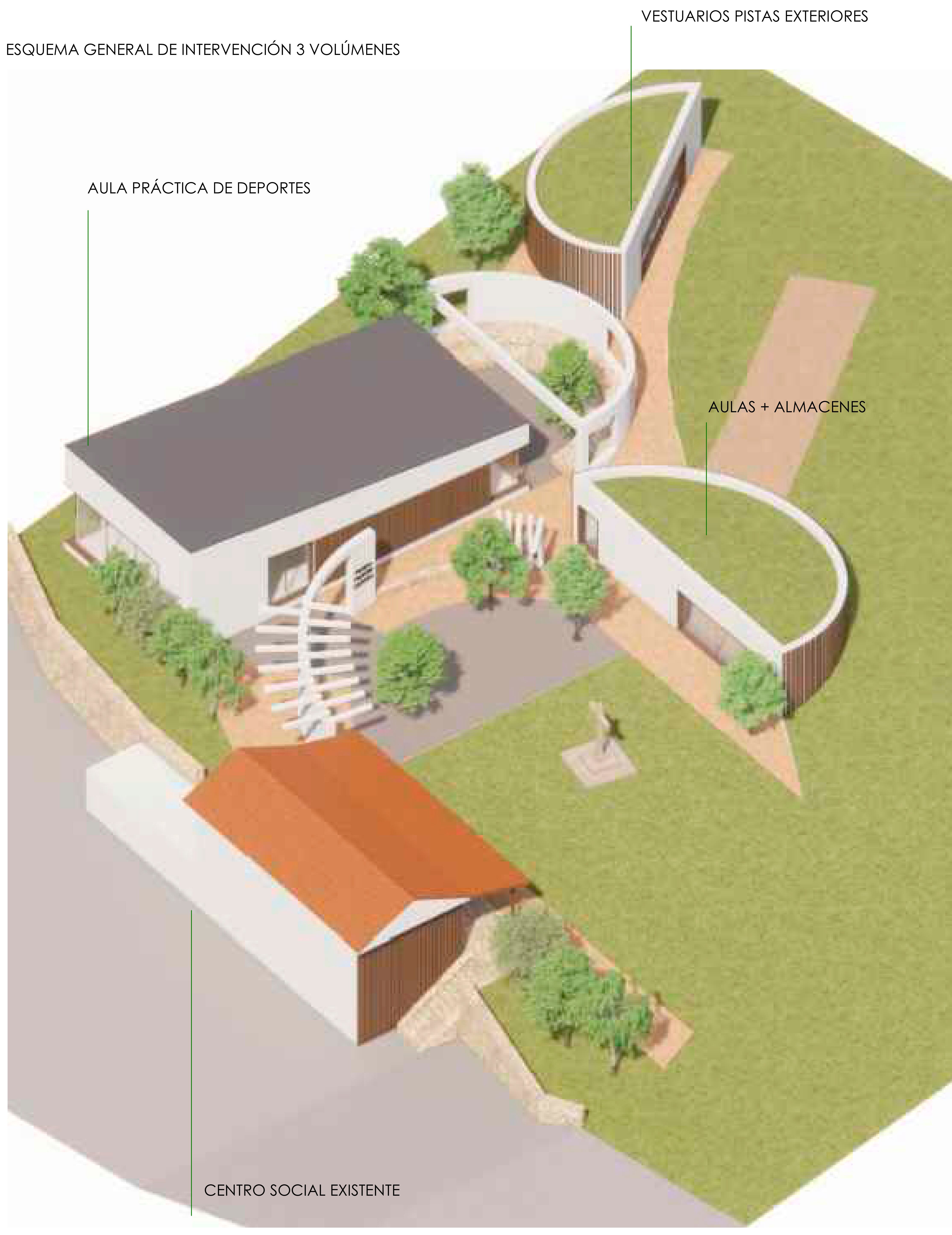 Proyecto presentado por la candidata del PP de Mos para remodelación de Costoias, en Tameiga.