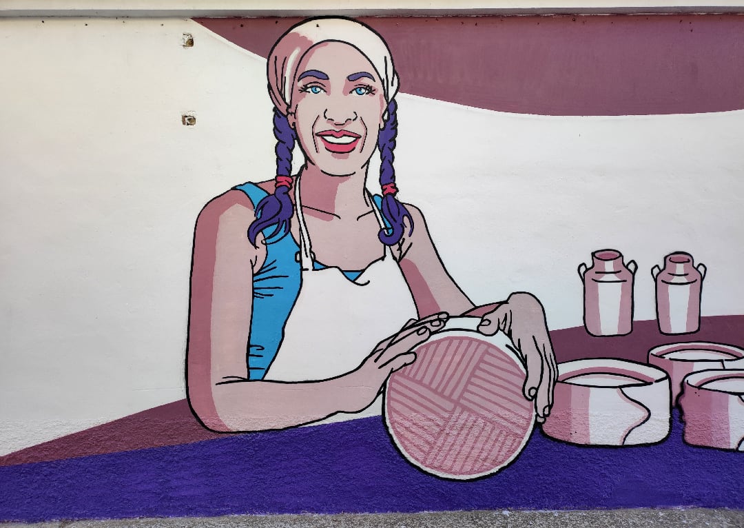 Nuevo mural en Villaherreros (Palencia)