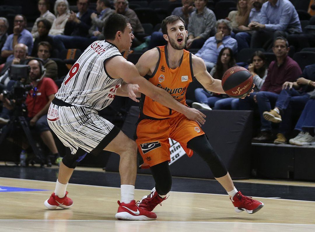 El base del Valencia Basket Sergi García sufre una fractura  
 