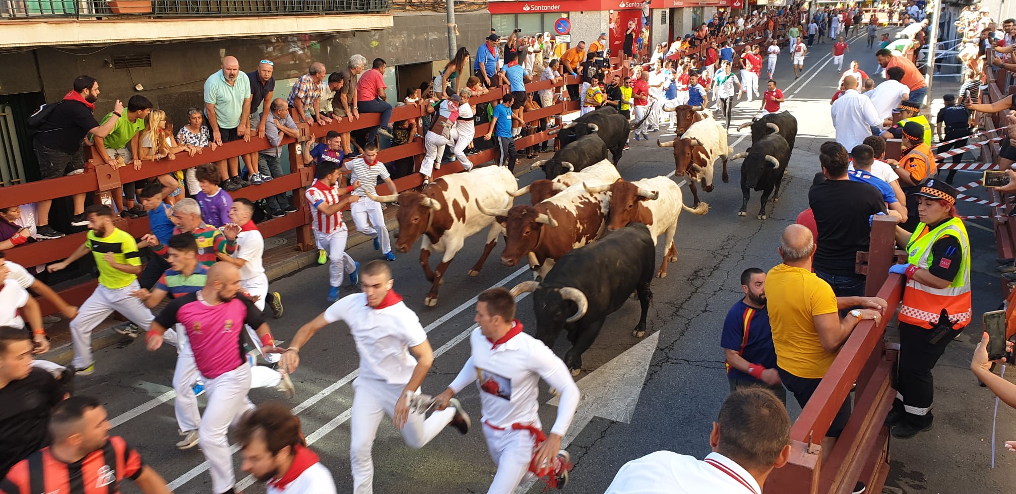 Encierro de rejones en San Sebastián de los Reyes