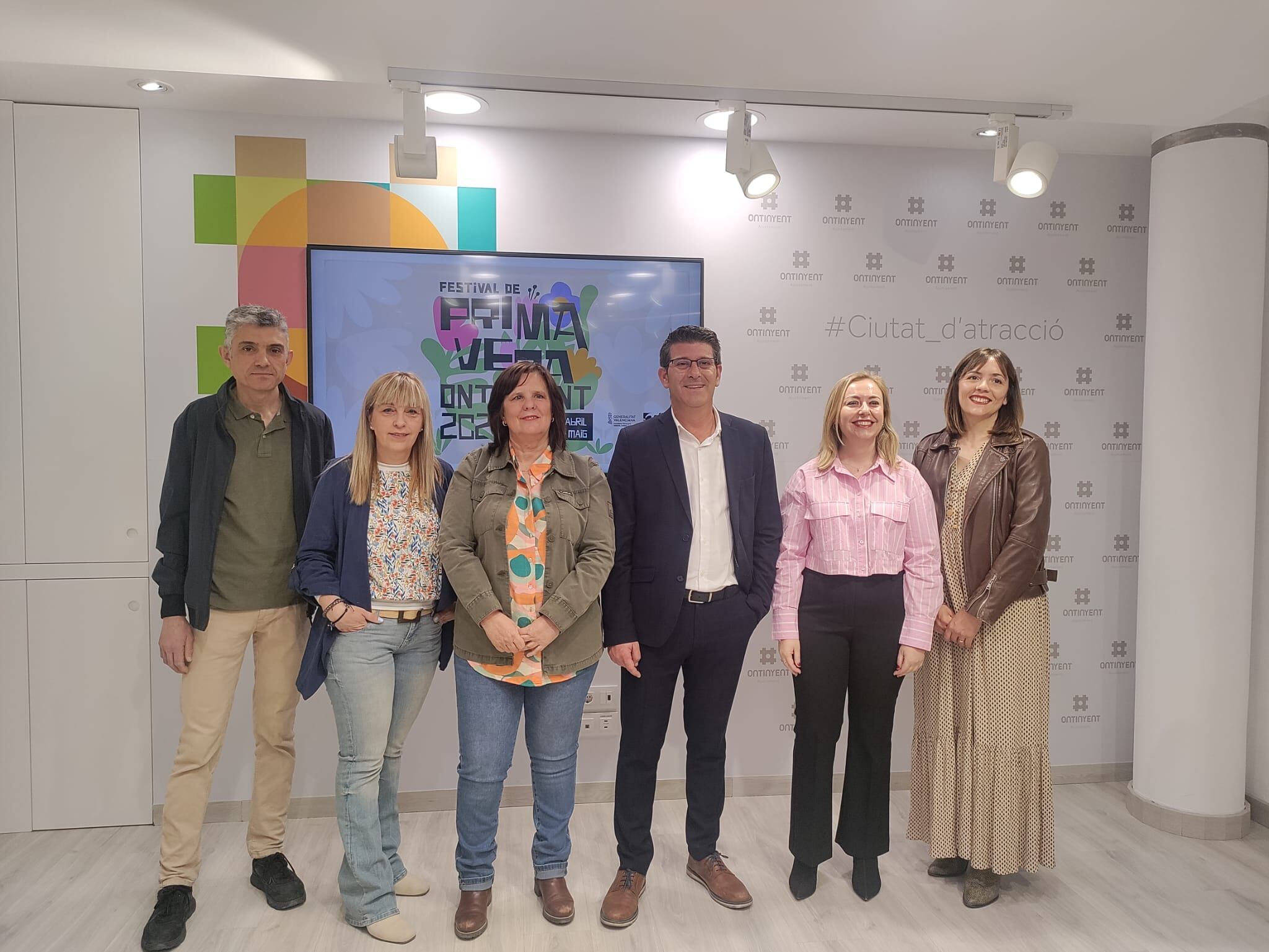 Foto de la presentació del Festival de Primavera d'Ontinyent 2024