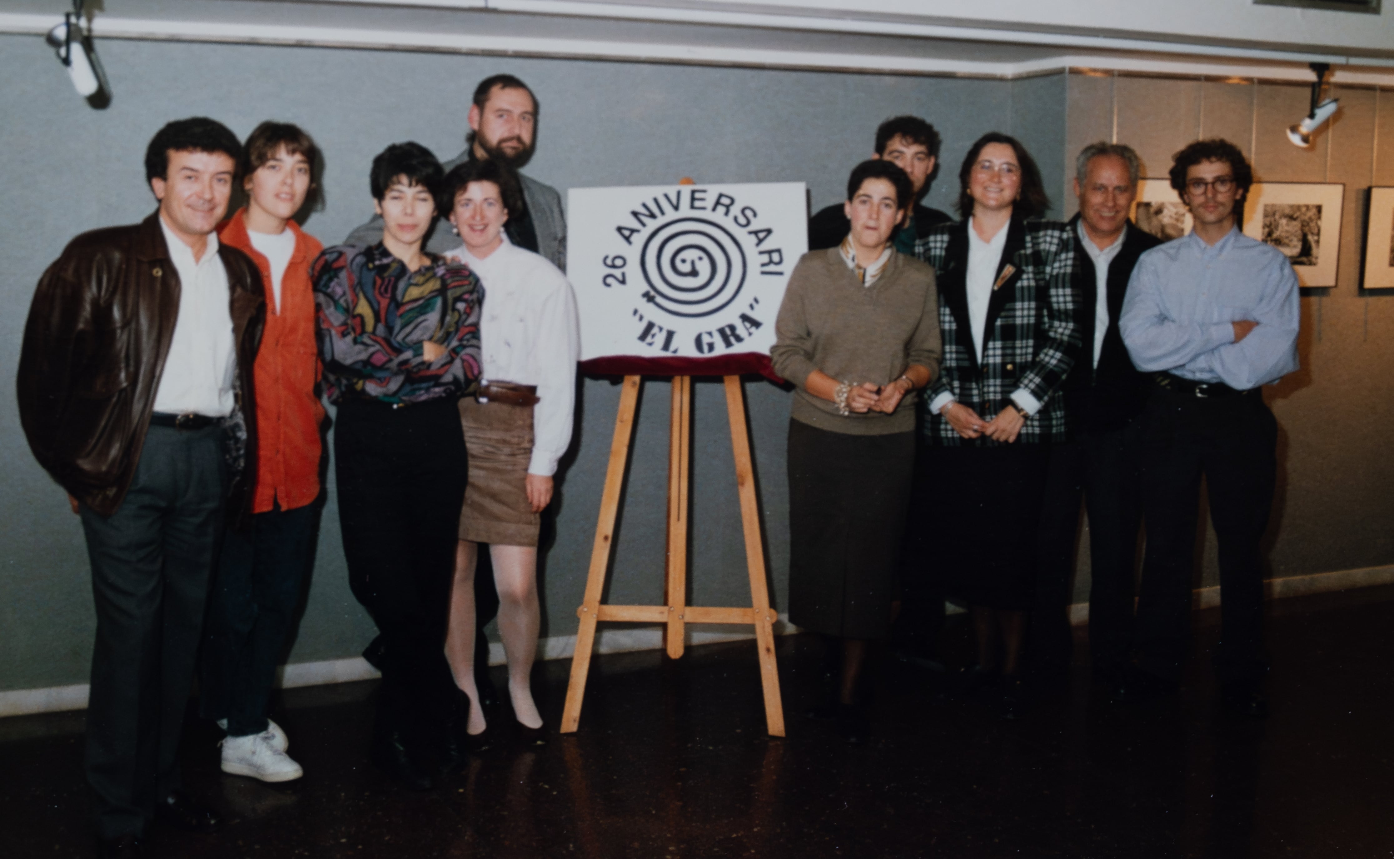 Montse Altimiras amb el Grup Fotogràfic "El Gra" de Rubí