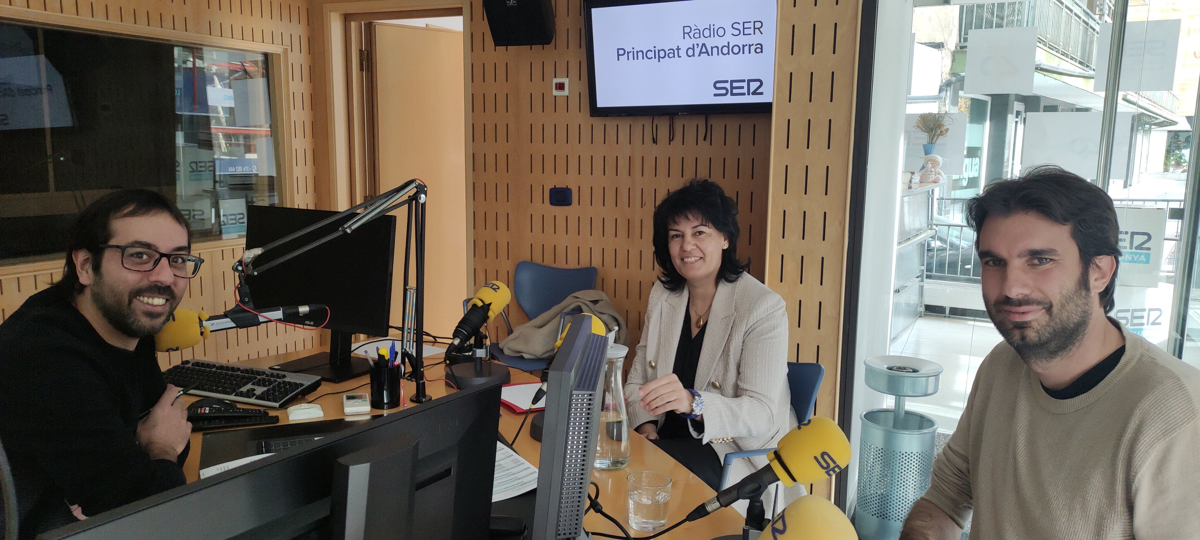 Eva Sansa i Guillem Forné al debat de l&#039;Aquí Andorra