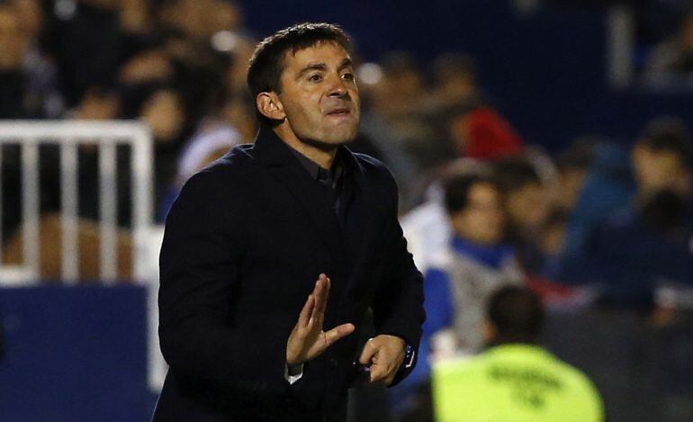 El entrenador del CD Leganés Asier Garitano