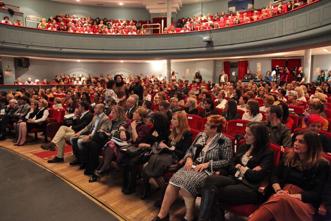 Imagen de un acto en el Teatro Federico García Lorca de Getafe.