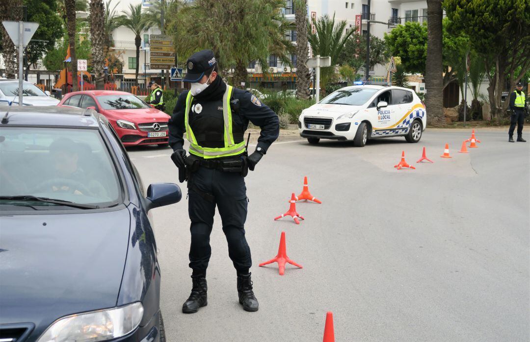 Imagen de archivo de controles en Sant Antoni