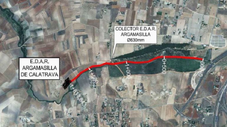 Planos nueva EDAR Argamasilla de Calatrava