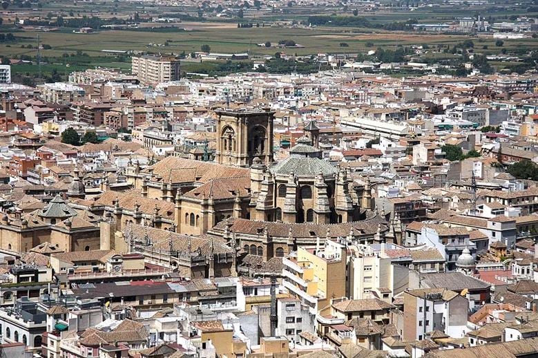 Vista desde la catedral de Granada