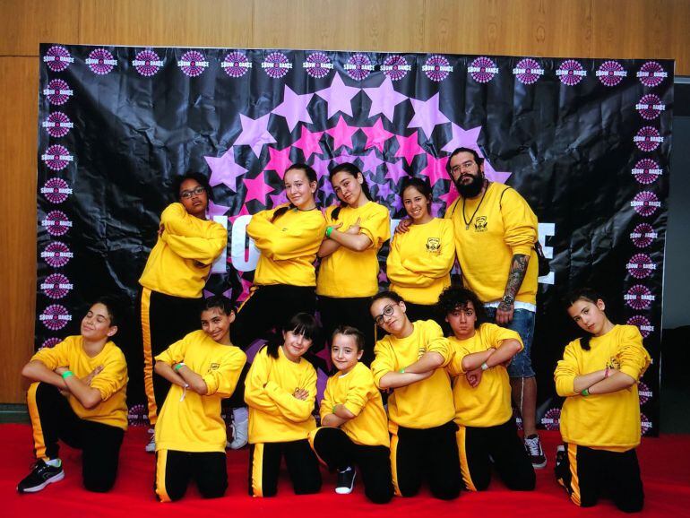 El grupo de categoría infantil Renovaction en la ShowDance de Madrid.