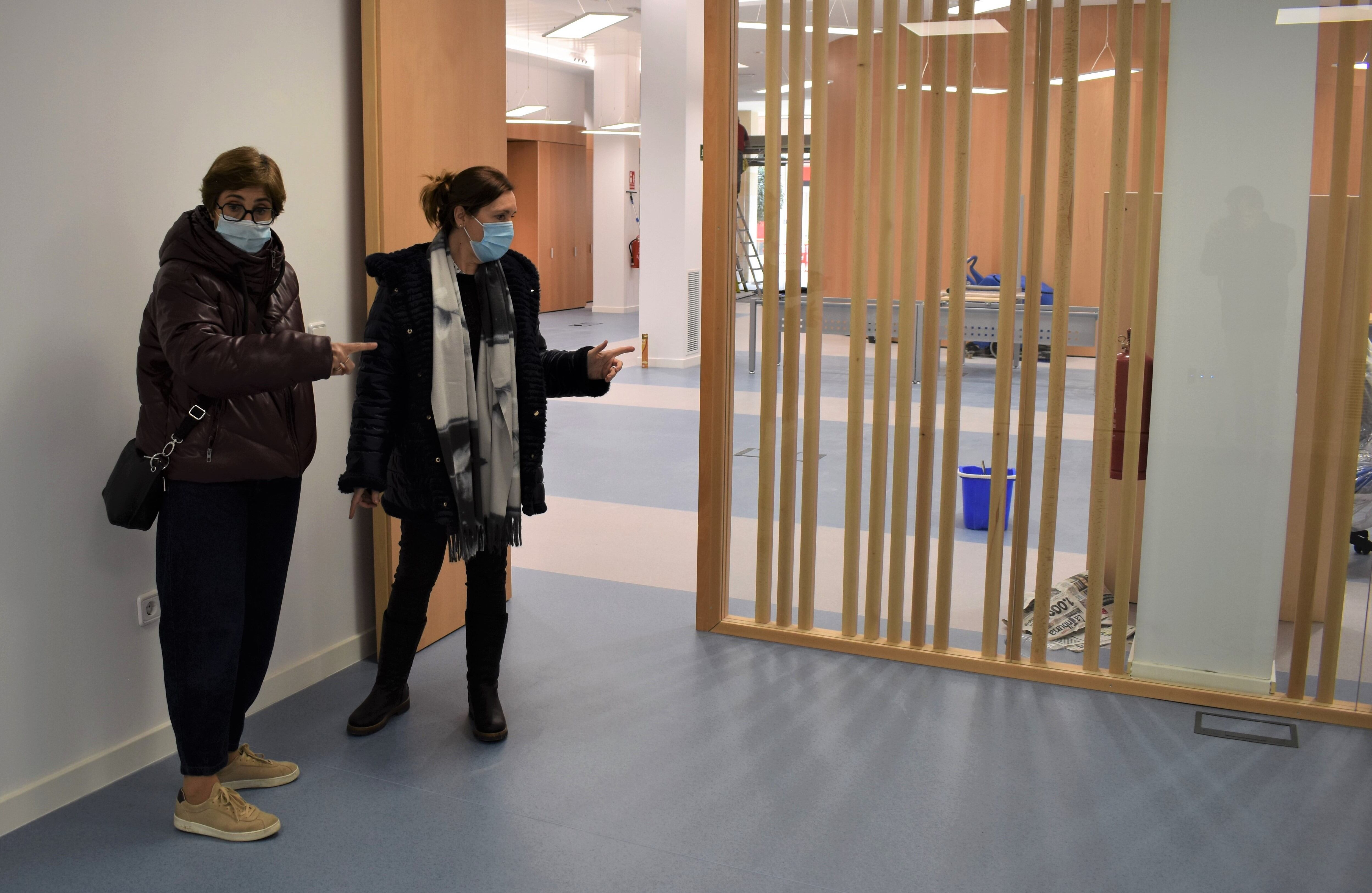 La concejala María José López, en el nuevo Registro Municipal