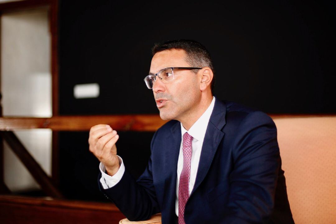 El alcalde de Teguise y parlamentario autonómico Oswaldo Betancort.