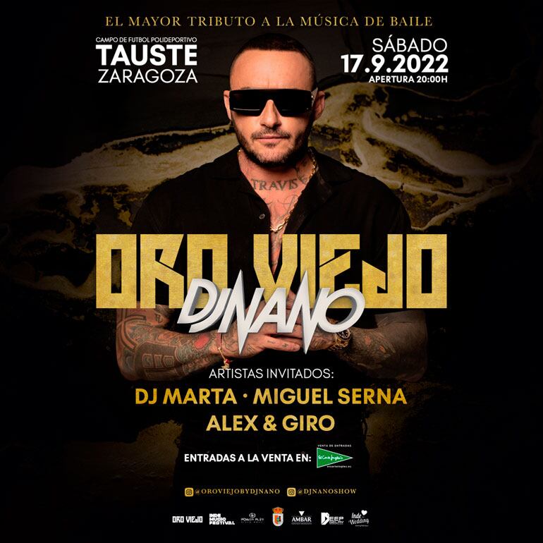 Dj Nano, cabeza de cartel en el Inde Music Festival de Tauste.