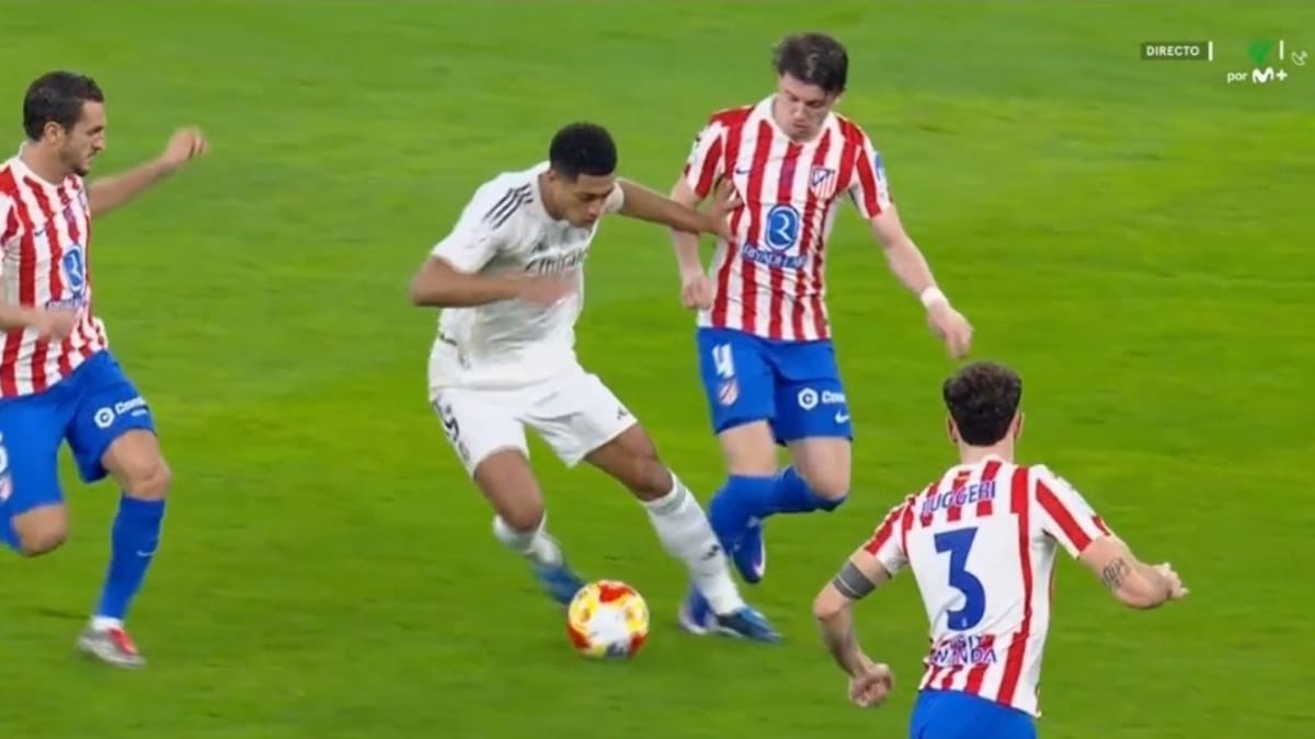 ¿Era falta de Gallagher a Jude Bellingham en el gol de Fede Valverde? Iturralde González resuelve la polémica del derbi madrileño