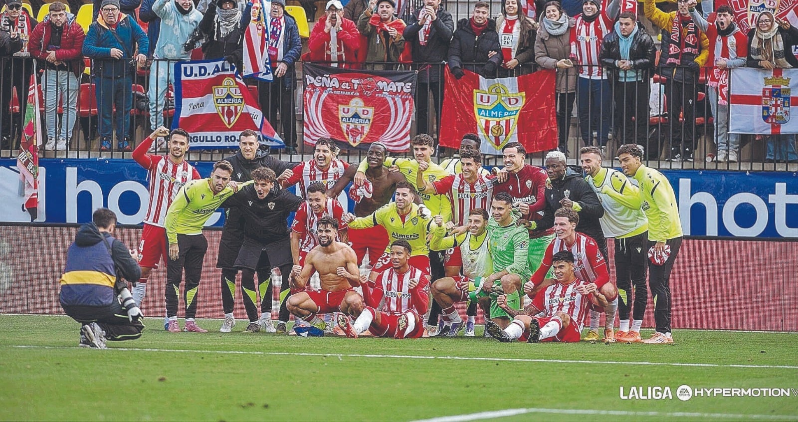 El Almería, a por la tercera victoria seguida.